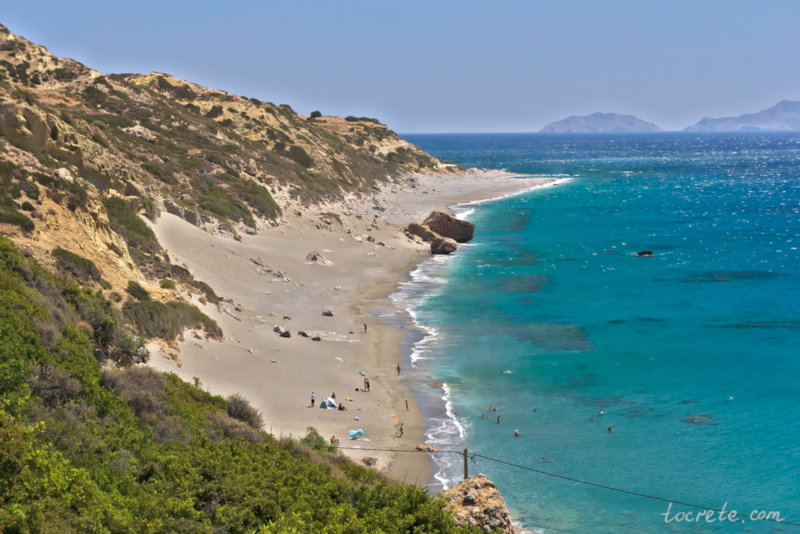 Пляж Лигрес. Южный Крит. 19 августа 2018