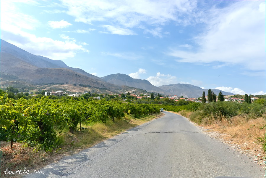 Дорога в Приньяс. Крит