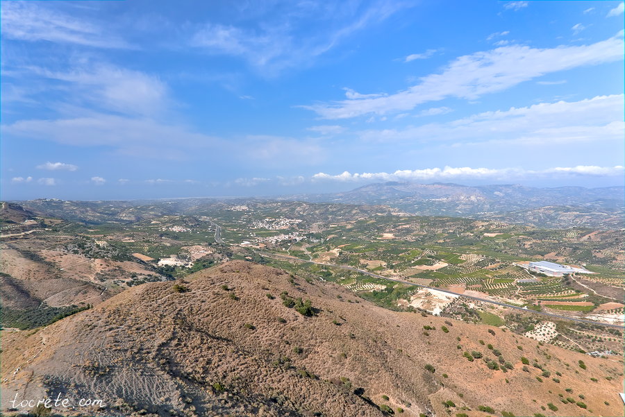 Виды с холма Пателла. Приньяс. Центральный Крит